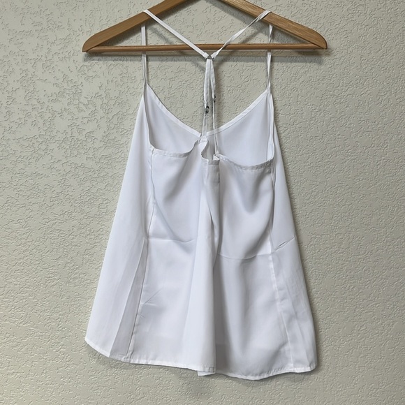 Hollister Tank Top Blouse White Size Medium - Picture 5 of 9